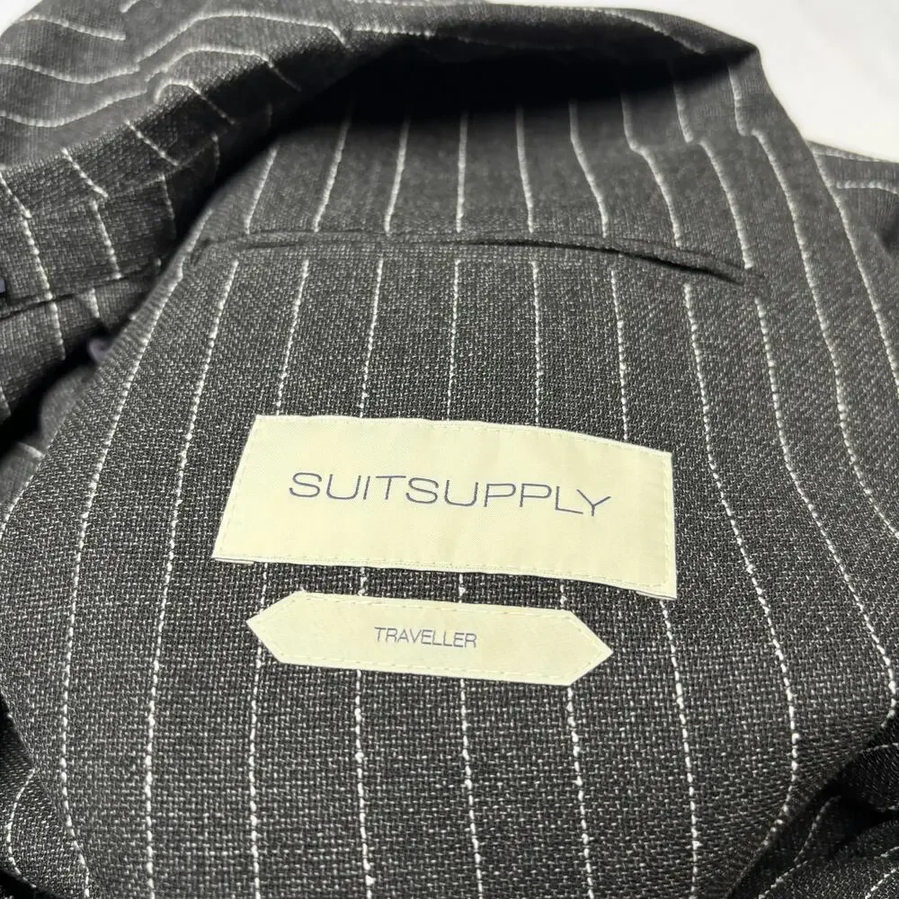 Suit Supply Havana Traveller 38R Slim Fit Wool Blazer Lanificio F.lli Cerruti 38